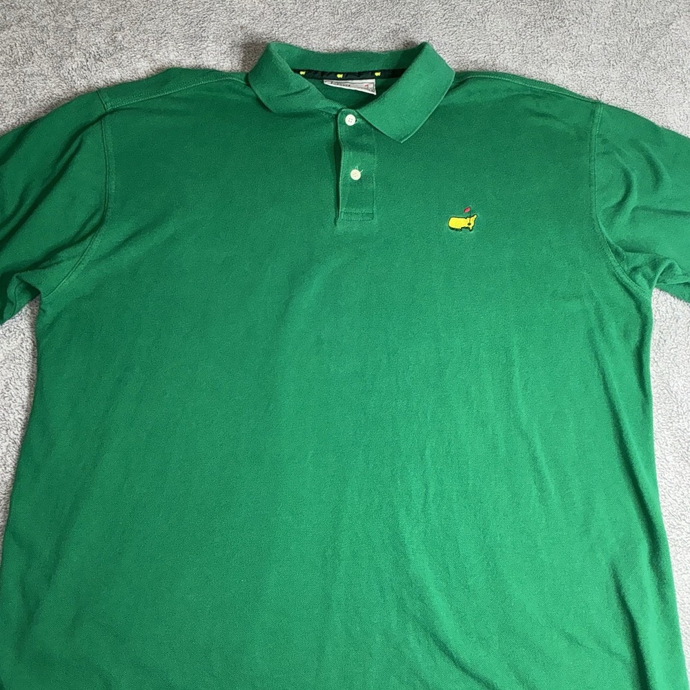 Augusta National Masters Golf‎ Shirt Men's XL Green Slazenger Short Sleeve Polo - Picture 3 of 8